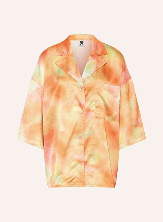 Атласная блузка