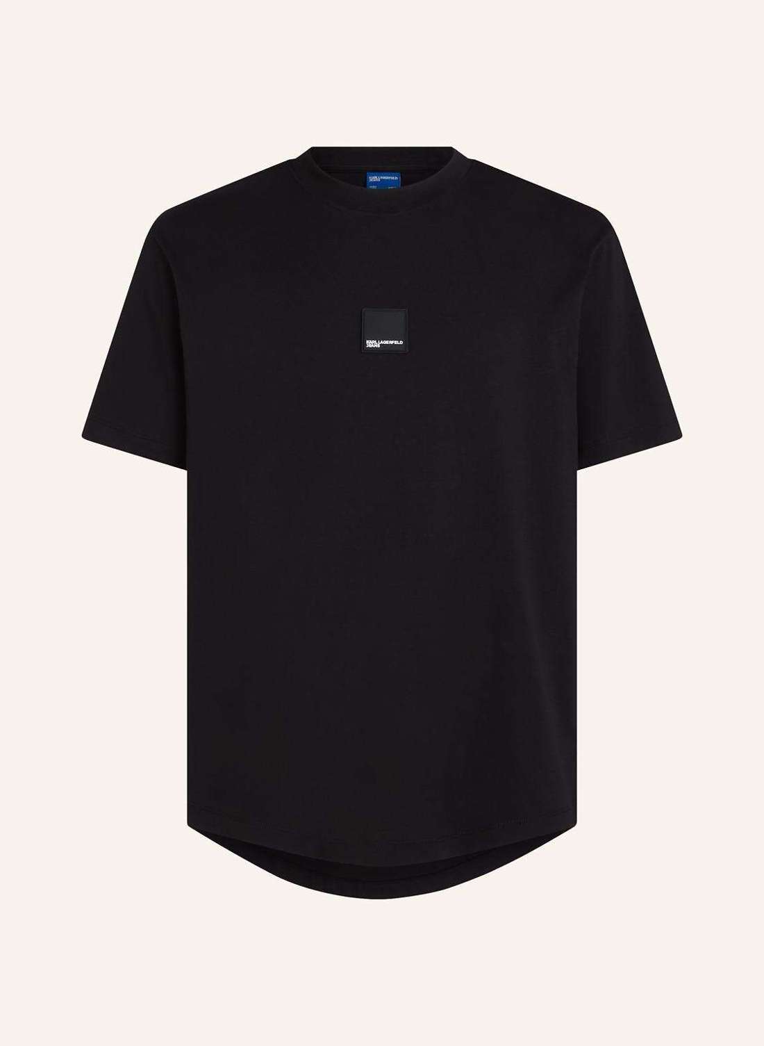 KLJ T-SHIRT MIT GESCHWUNGENEM SAUM