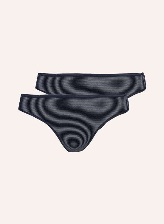 синий/белый в полоску