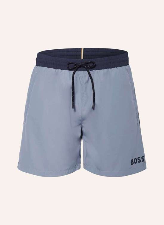 синий серый