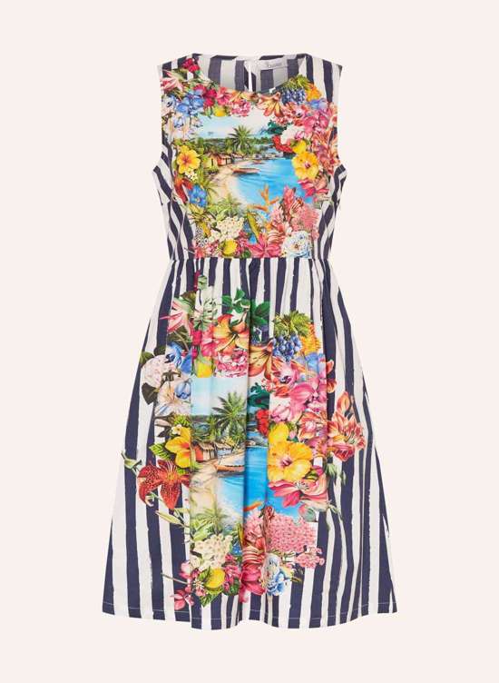 темно-синий/белый/фуксия