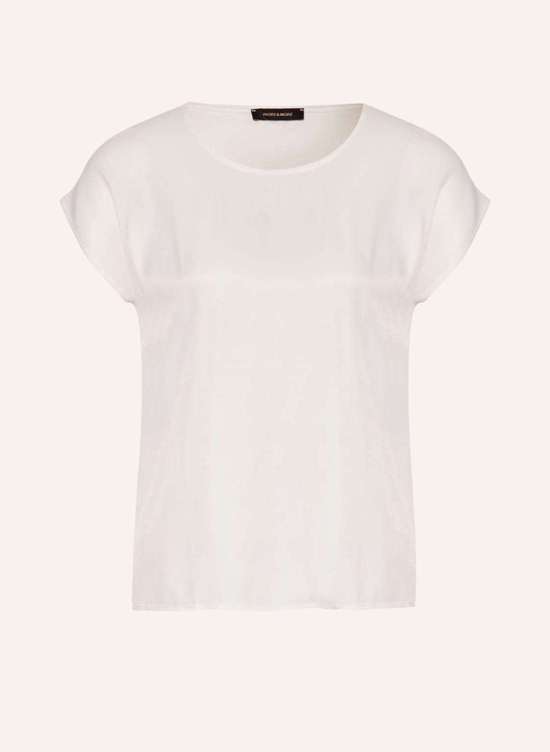 Футболка из микса материалов