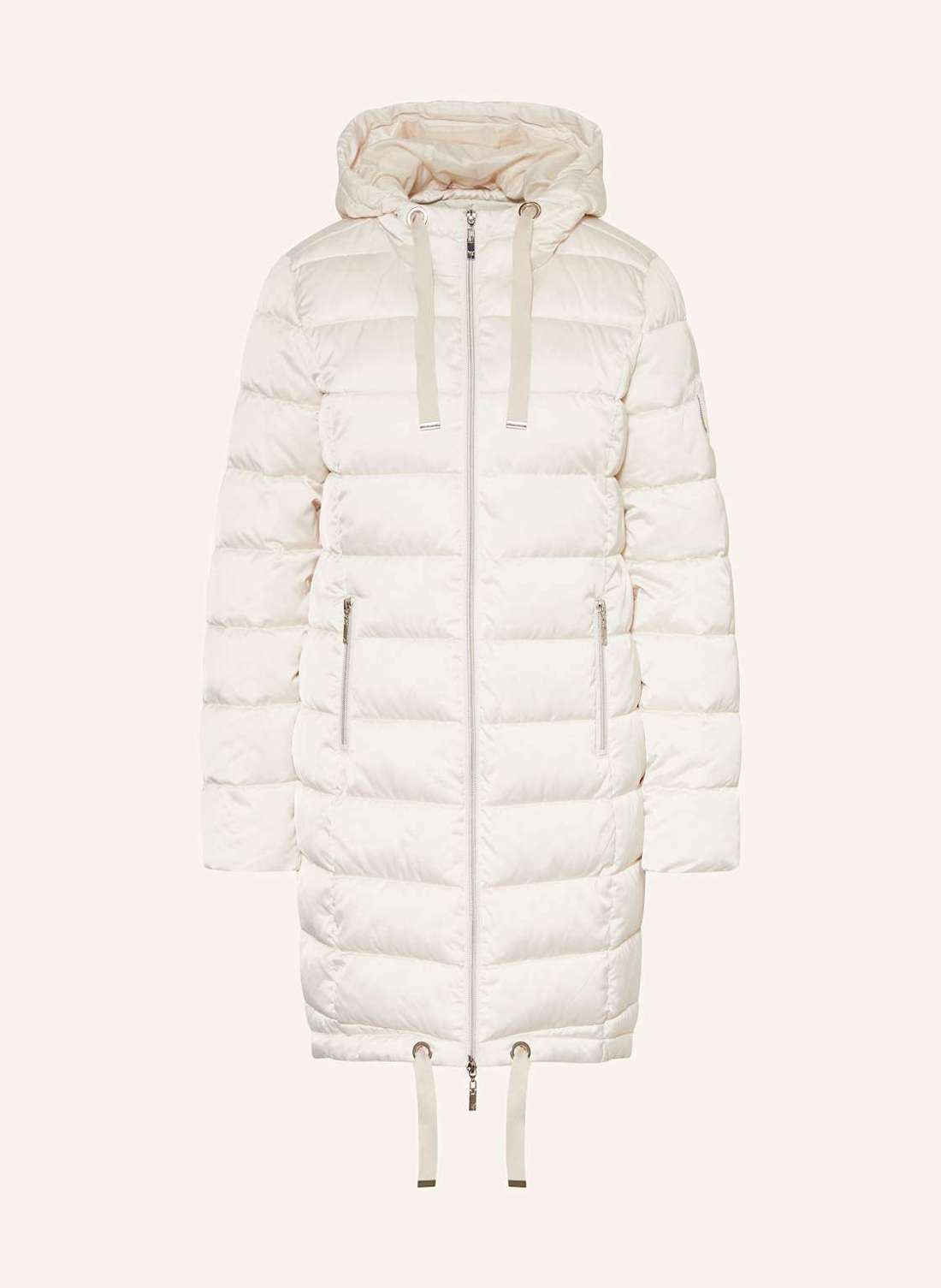 Стеганое пальто с драгоценными камнями