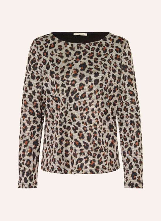 кремовый/темно-коричневый/темнооранжевый