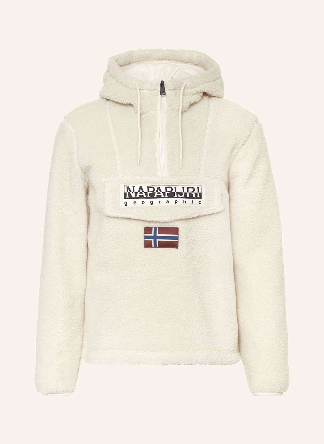 Толстовка с мехом тедди T-BURGEE