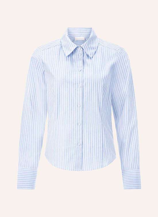 светло-синий/белый