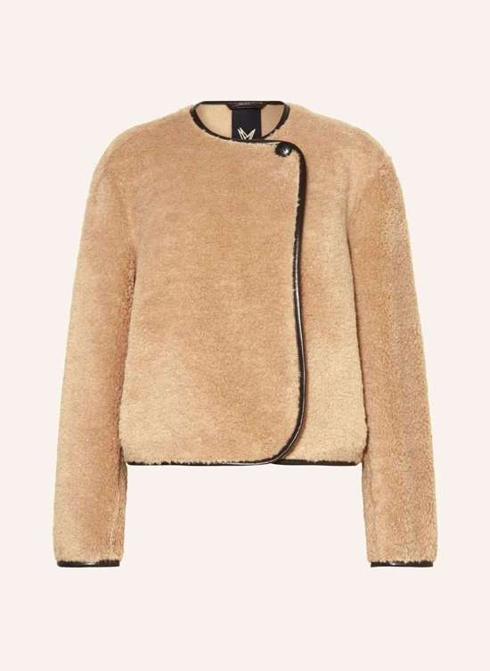 Меховая куртка тедди