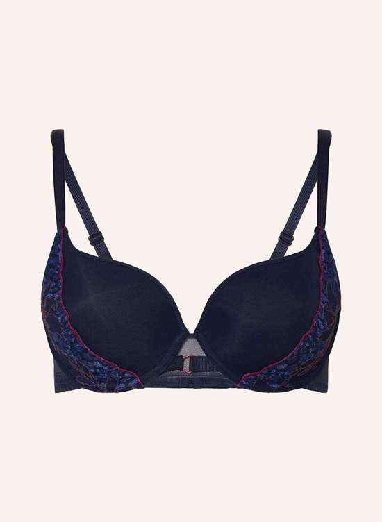 темно-синий/синий/розовый