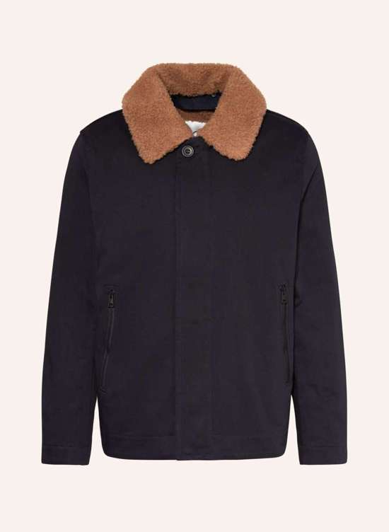 Куртка со съемным мехом тедди