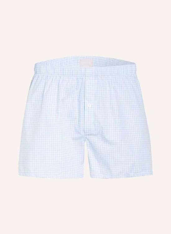 светло-синий/белый в клетку