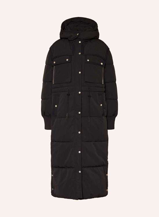 Пальто со съемным капюшоном