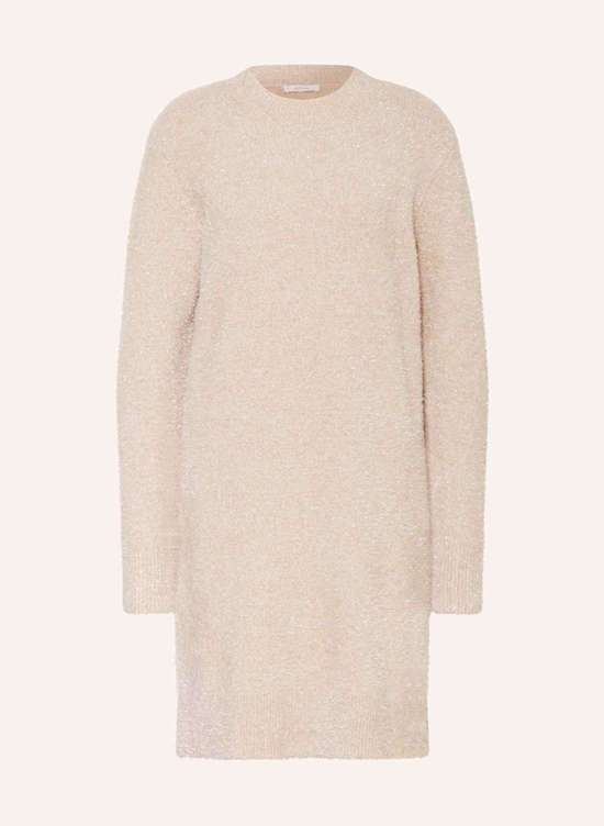 Вязаное платье из блестящей пряжи WALETTA