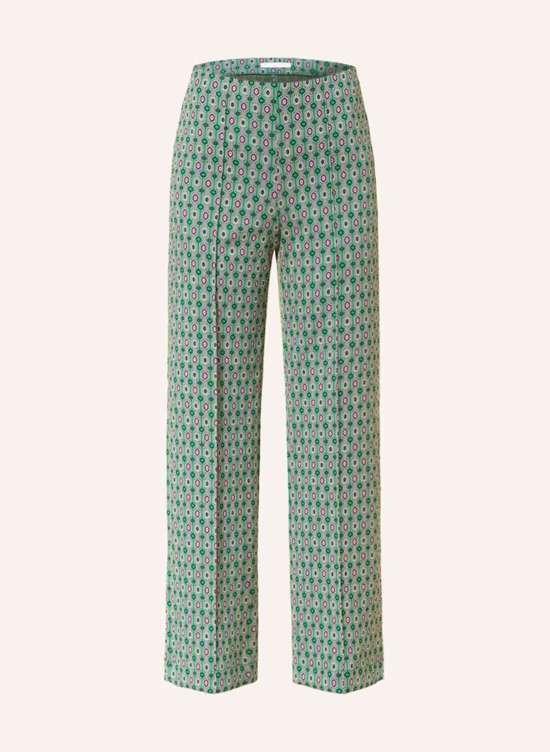 зеленый/черный/кремовый