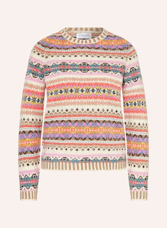 кремовый/розовый/темно-серый