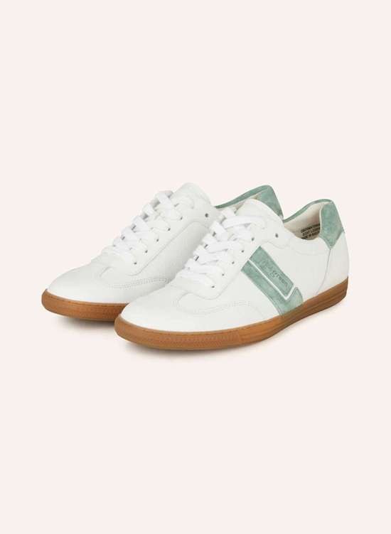 белый/зеленый