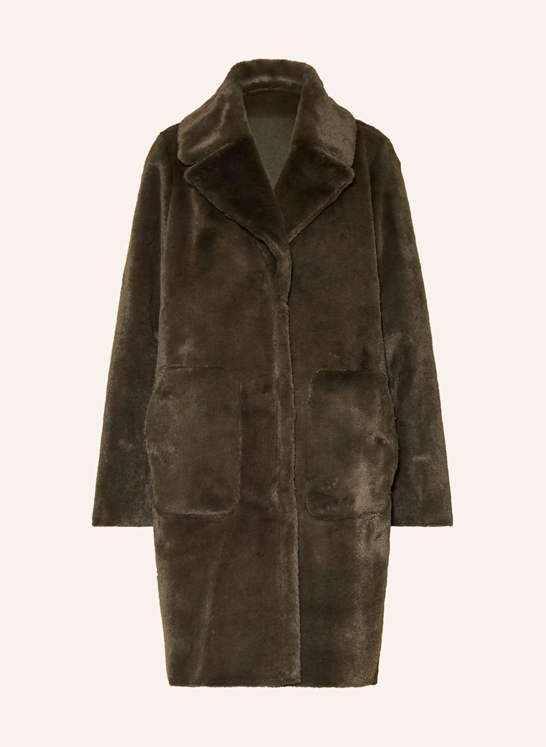 Шуба из искусственного меха