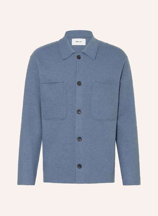 синий серый