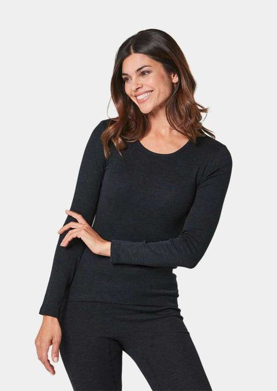 черный / меланжевый