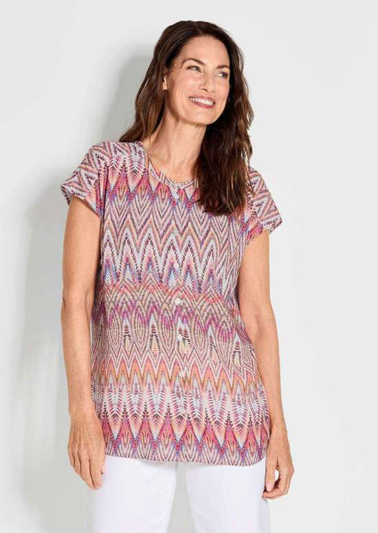 оранжевый / С рисунком