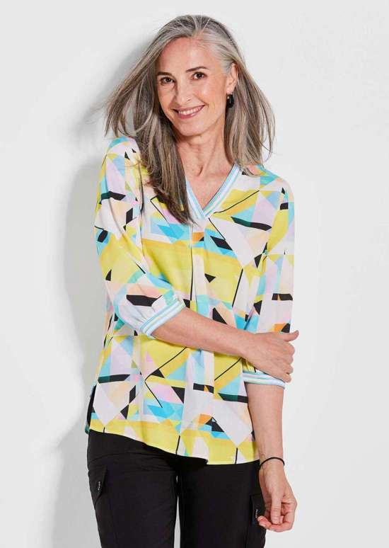 желтый / черный / С рисунком