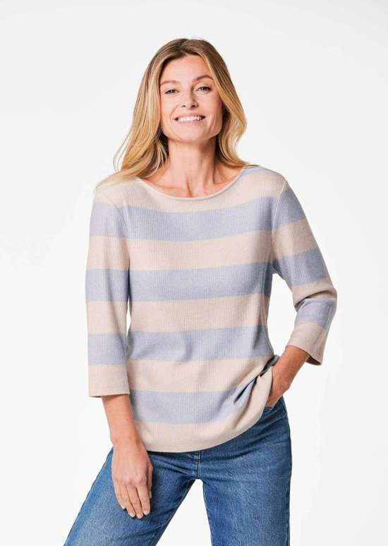 Рубашка в рубчик с полосками