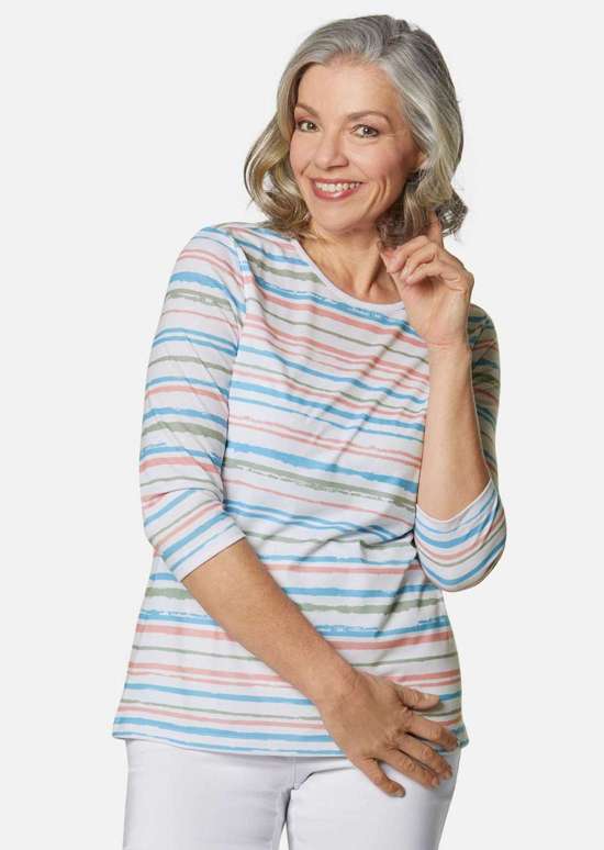 белый / бирюзовый / серо-зеленый / полосатый