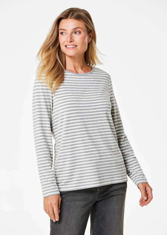 серый / кремово-белый / полосатый