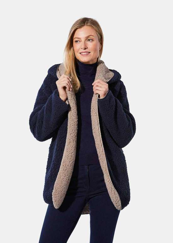 темно-синий/бежевый