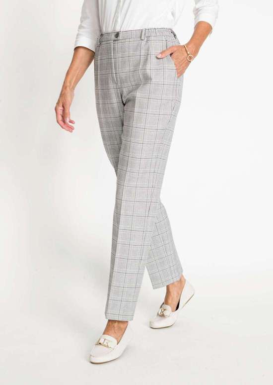 брюки Carla в клетку