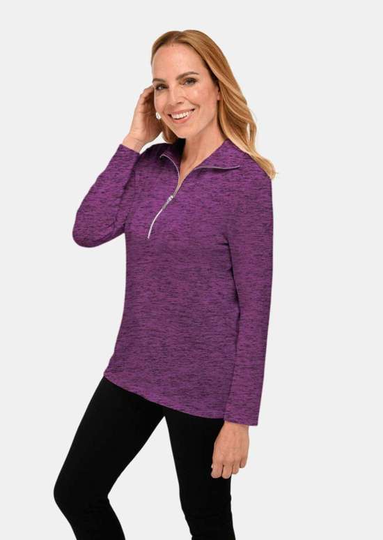 лиловый / меланжевый