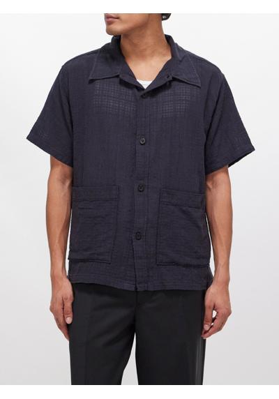 Хлопковая рубашка Senior с накладными карманами