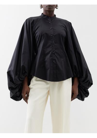 Блуза Dreaming с объемными рукавами из смесового хлопка