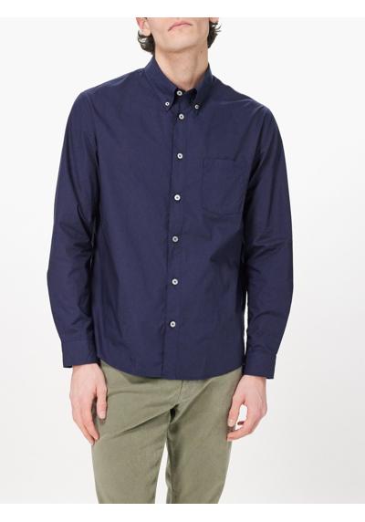Рубашка Edouard из хлопкового поплина с накладными карманами