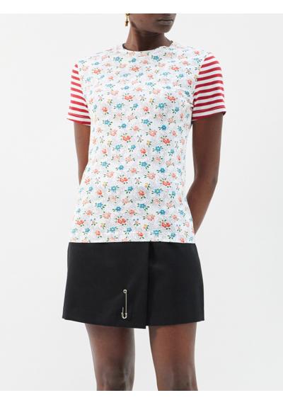 футболка Jessie из хлопкового джерси с цветочным принтом