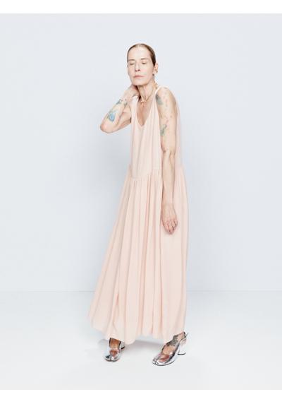 Платье-комбинация оверсайз из органического шелка
