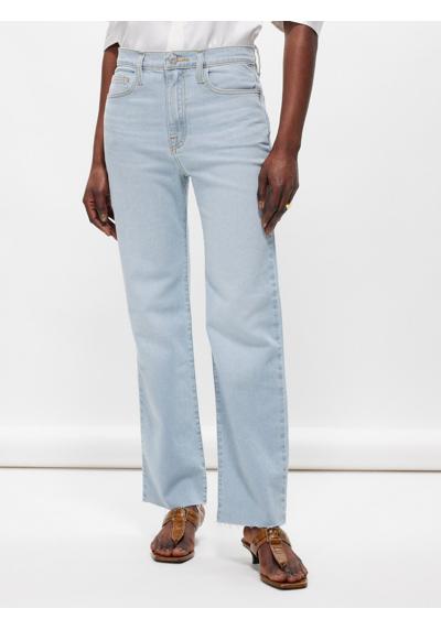 джинсы прямого кроя Le Jane с необработанными краями