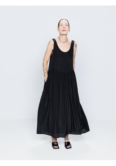 Платье-комбинация оверсайз из органического шелка