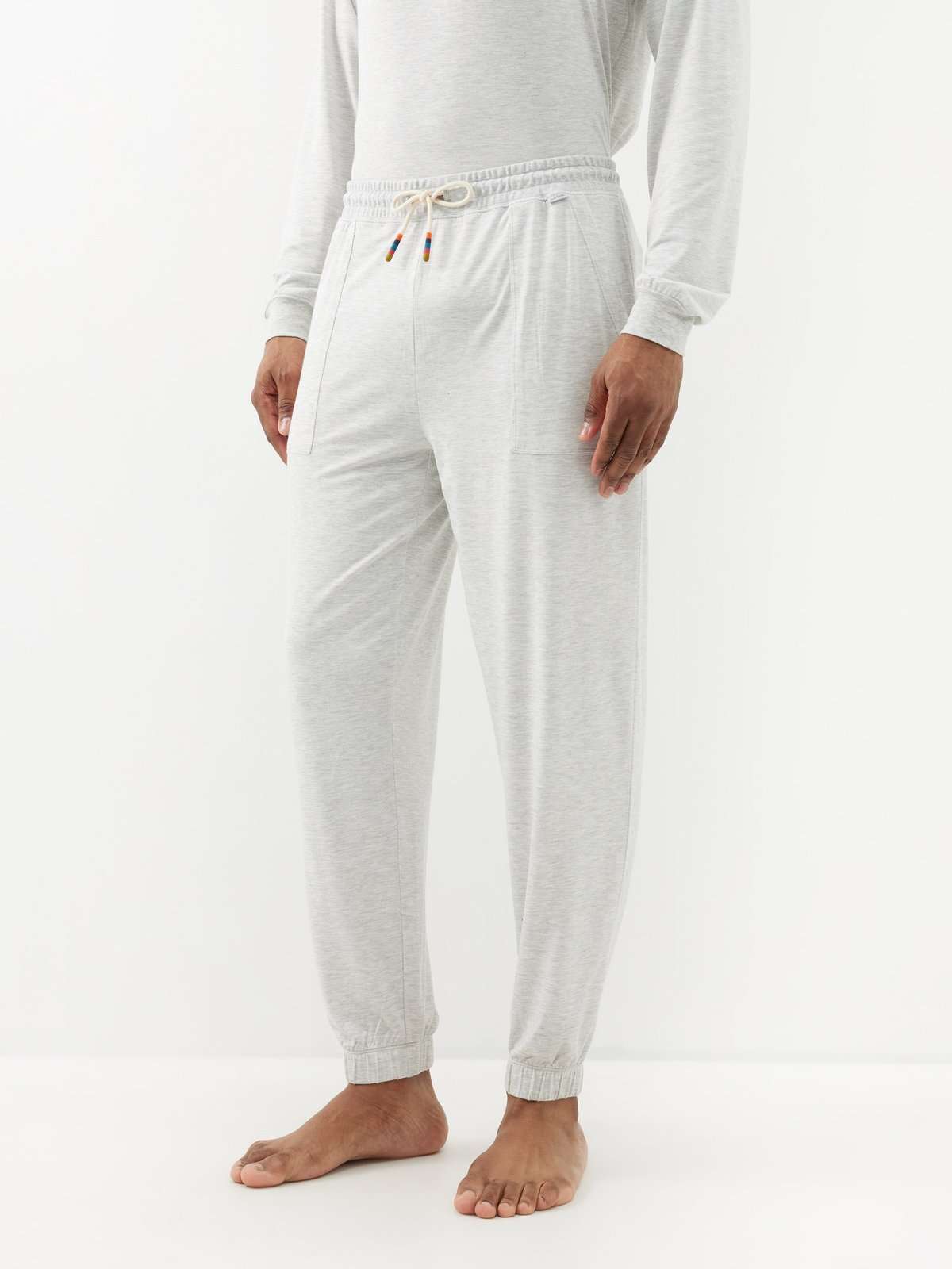 Пижамные брюки Artist с полосками на кончиках модала