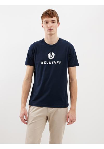 футболка из хлопкового джерси с фирменным логотипом