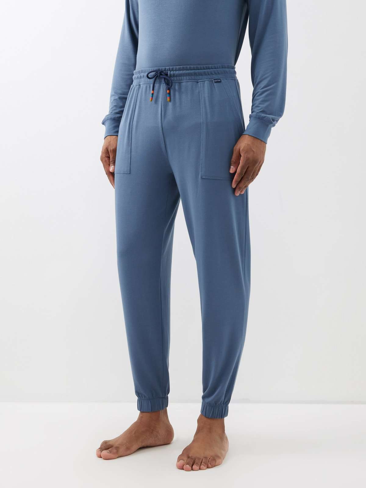 Пижамные брюки Artist с полосками на кончиках модала