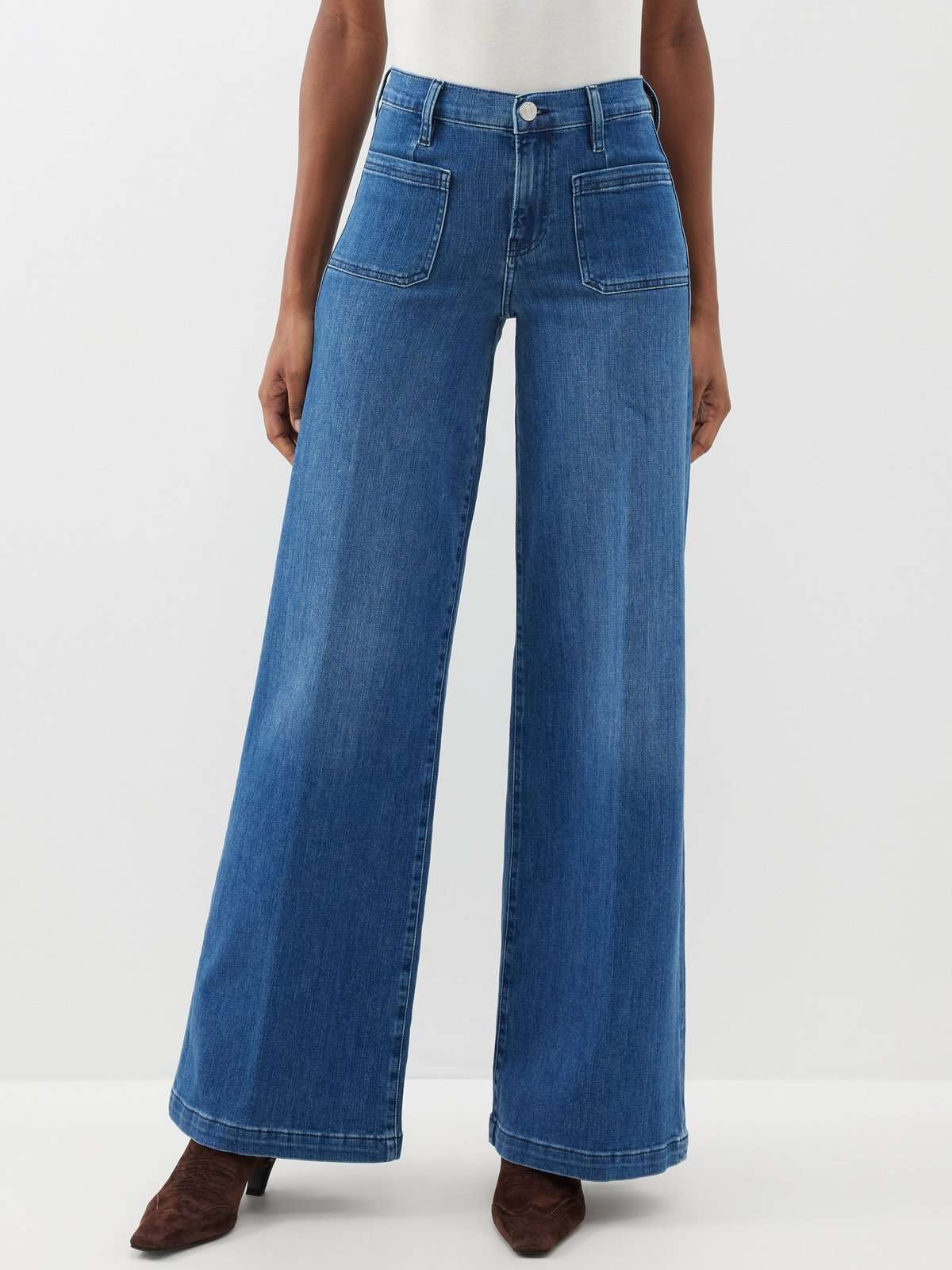 Широкие джинсы Bardot