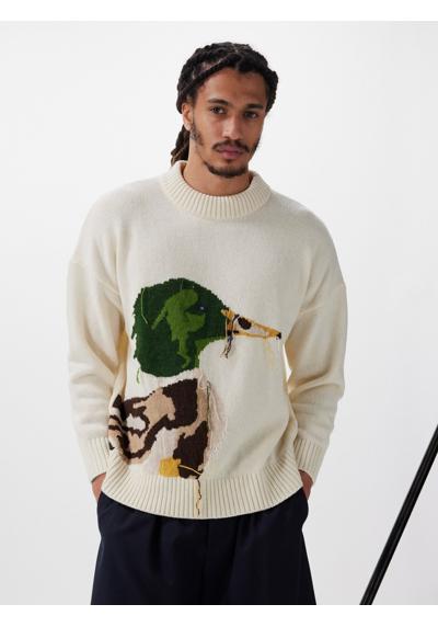Жаккардовый свитер Francisco из овечьей шерсти