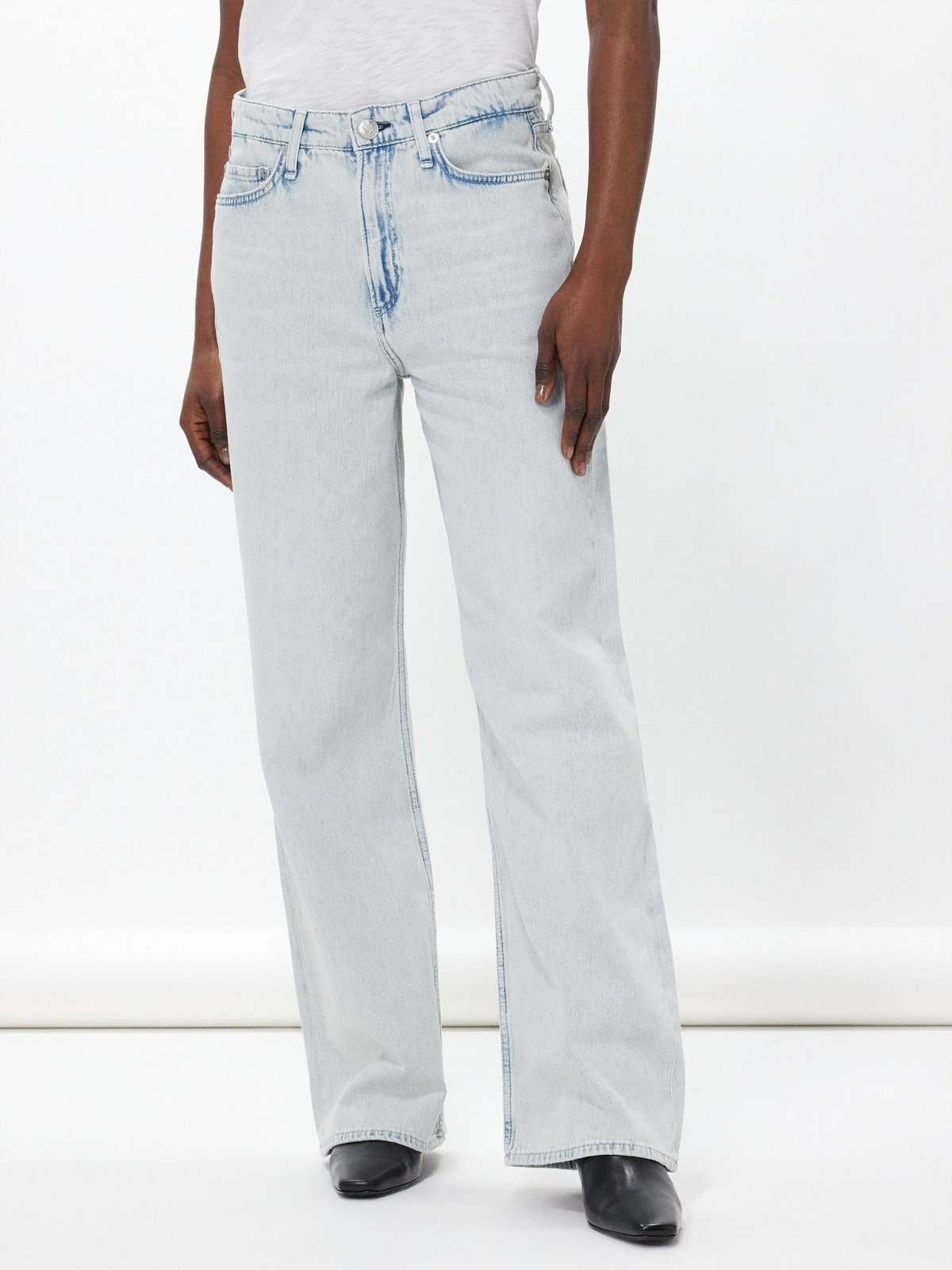широкие джинсы Logan со средней посадкой