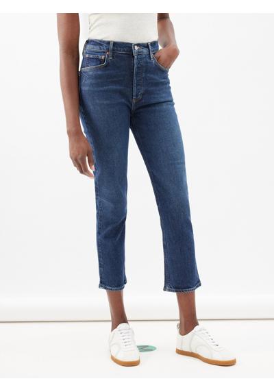 укороченные джинсы Riley с высокой посадкой и узким кроем