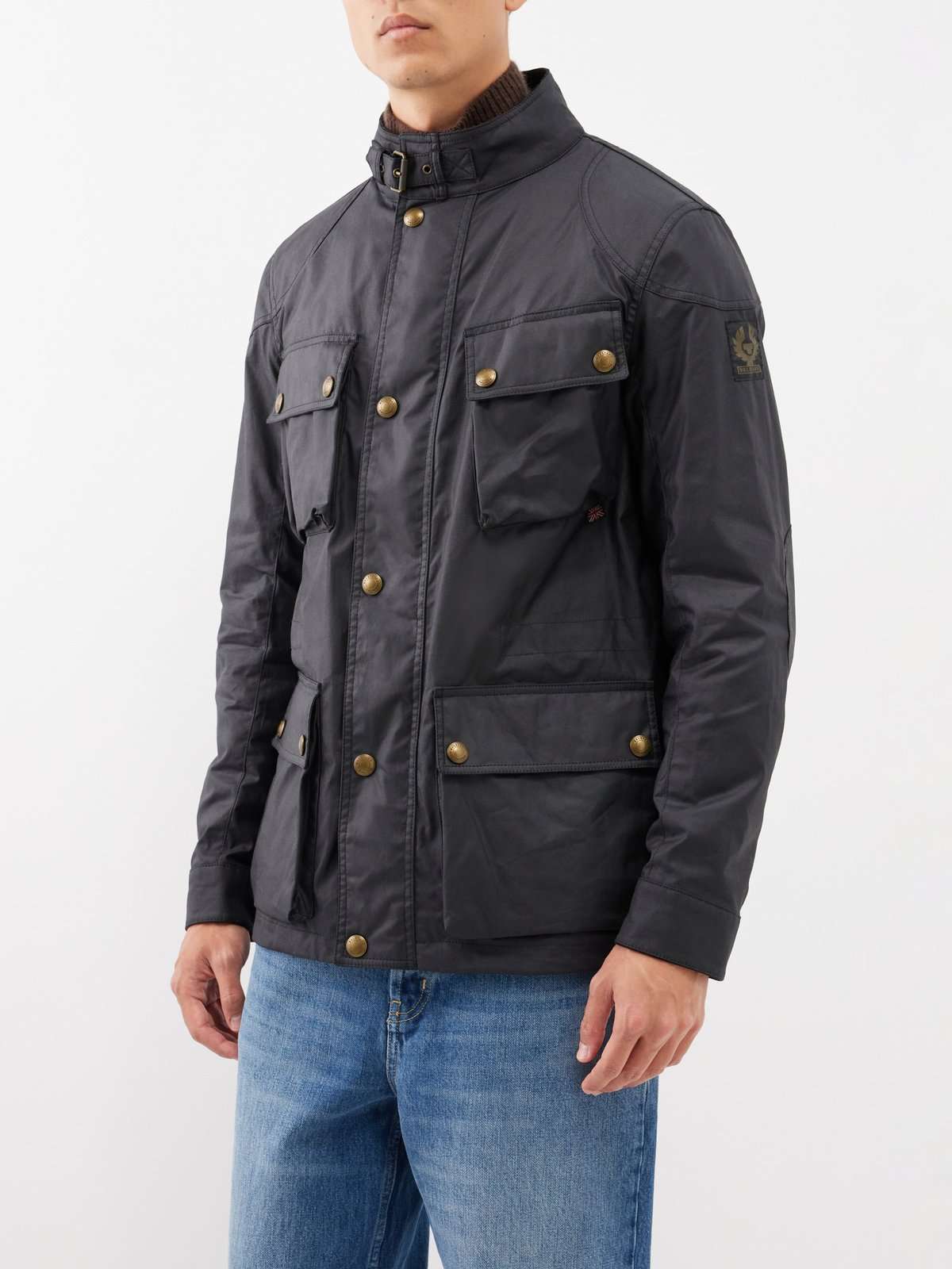 куртка Fieldmaster из вощеного хлопка с накладными карманами