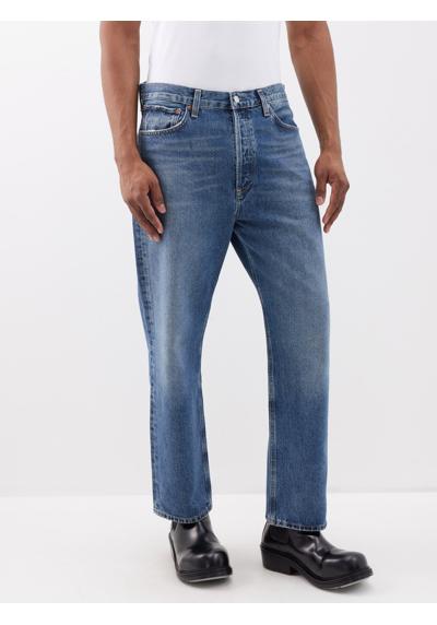 джинсы прямого кроя в стиле 90-х