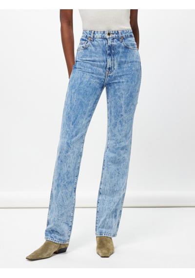 джинсы Danielle прямого кроя с высокой посадкой