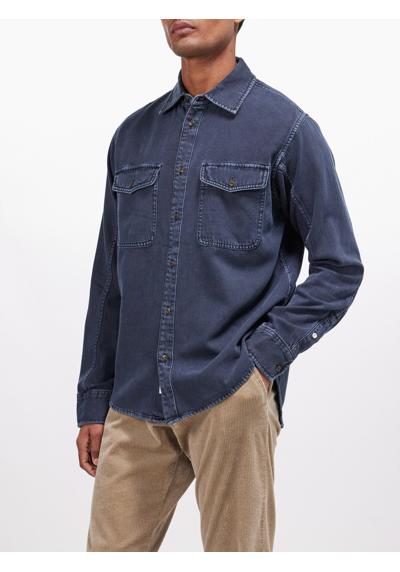 джинсовая рубашка Jack с двумя карманами