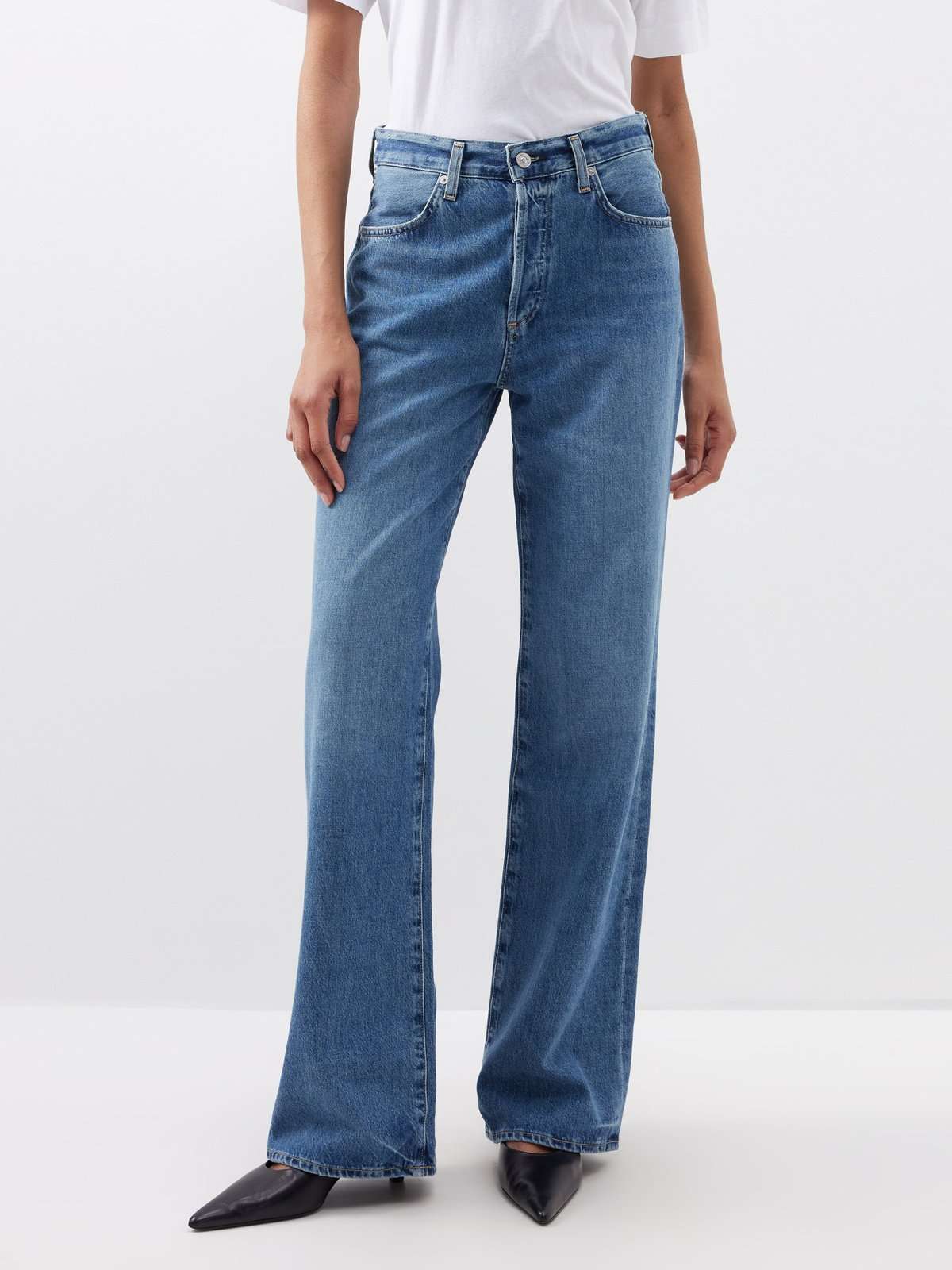 джинсы широкого кроя Annina