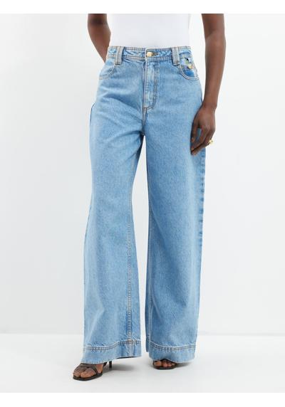 джинсы широкого кроя из коллаборации с Outland Denim